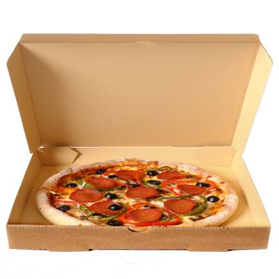 China Wholesale Recycled Materials 10 Inch Pizza Box Making Machine With Corrugated Logo Pizza Takeout Box for sale