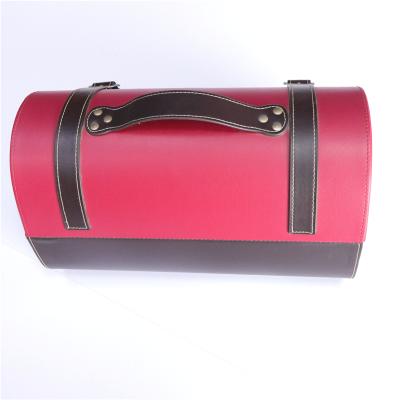 China Fashion Tongli Customized Black Fashion Luxury Elegant Wholesale Beauty Portable PVC Leather Cosmetic Box for sale