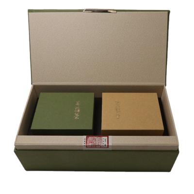 China Wholesale Recycled Materials Tea Bag Gift Box Boxed Paper Packing Custom Logo Muslin Bags Tea Box Holder Tea Packing Box for sale