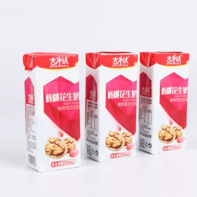 China 2021 Recyclable Recycled Materials Accept New Design Customized Aseptic Paper Food Liquid Beverage Packing Box For Milk, Juice for sale