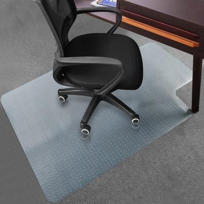 China 36*48' Clear Scratch Resistant Office Chair Mat PVC Washable - 90x120 for sale