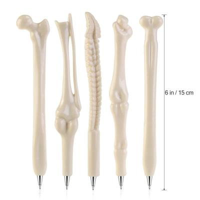 China Ballpoint Pen Novelty Bone Shape Ballpoint Pens Finger Pen Nurse Doctor Pen Gift Crazy Student Gift for sale