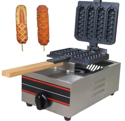 China Non-stick Baking Filipino Machine French Corn Bun Gas Bun Hot Dog Lollipop Waffle Machine Outdoor _French for sale