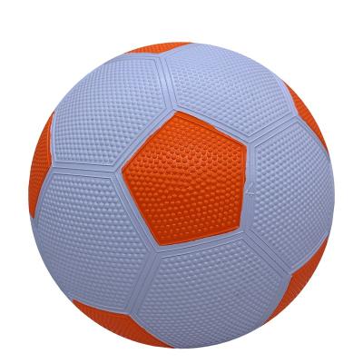 China Custom Size 3 Soccer Traning High Elastic Bouncy Football Sports Small Practice Exercise Ball Rubber Football for sale