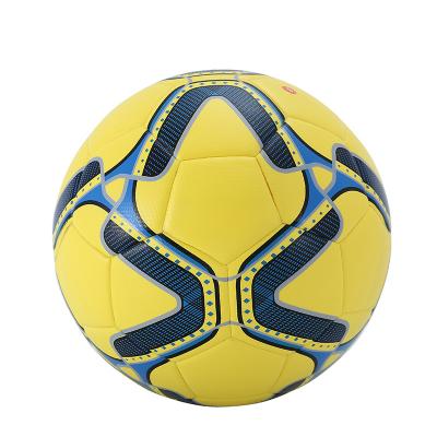 China Custom Cheap Leather Seamless Football Traning PU Size 5 Match Soccer Ball Official Football for sale