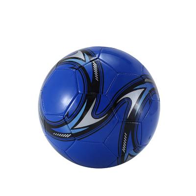 China Football Traning Wholesale Size Official Soccer Ball Pro Printing Logo Blue Football for sale