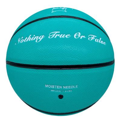 China Basketball Playing Custom Size 7 PU Leather Print Logo Match Balls Basketball For Training for sale