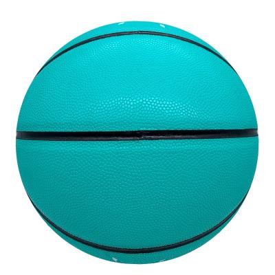 China Wholesale Cheap Price PU Leather Men's Basketball Playing Ball Glow In The Dark for sale