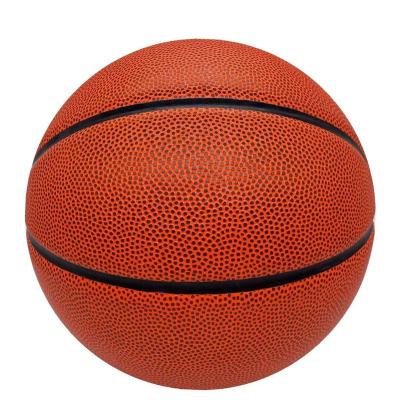 China Basketball Playing Art PU Freestyle Training Ball Leather Basketball Official Custom Design Size 7 for sale