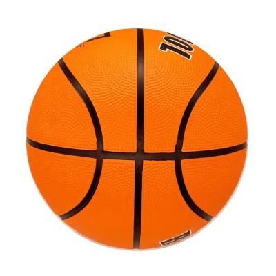 China Basketball Playing Custom Cheap Price Best Quality Rubber Basketball Ball For Promotion for sale