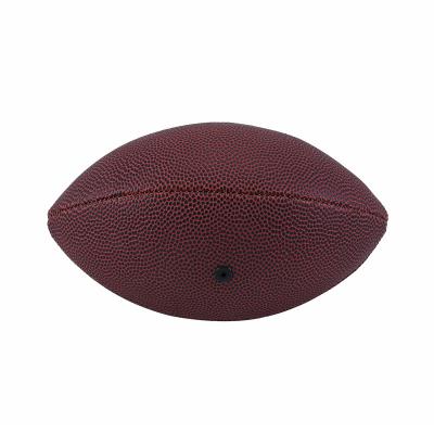 China Trainning Customs Officer Training Quality PU Leather Ball Size 1 American Football Mini for sale