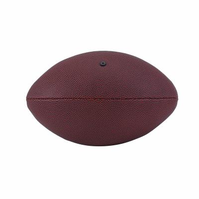 China Custom Cheap Price Ball Printing Team Logo Trainning Mini Sports American Football Equipment For Wholesale for sale