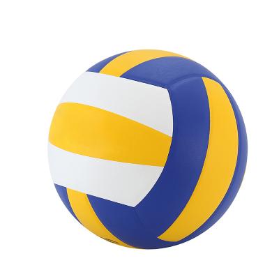 China Volleyball Game Customize Volleyball Official Size 5 PVC Foam Volley Ball Leather Beach Ball for sale