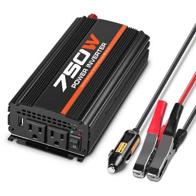 China 60Hz 2Hz DC12V TO AC115V 110v 750W 1500W Modified Sine Wave Power Inverter With Individual switch and LED indicator 245*105*56mm for sale