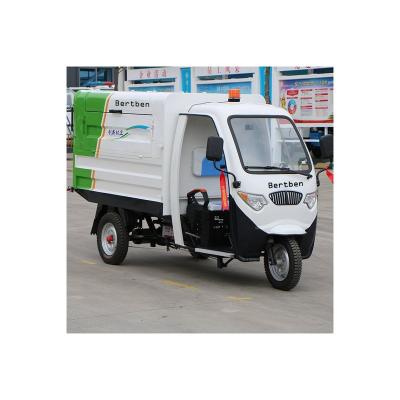 China Mini Electric Three Wheel Garbage Truck Strong Stability Modern Design for sale