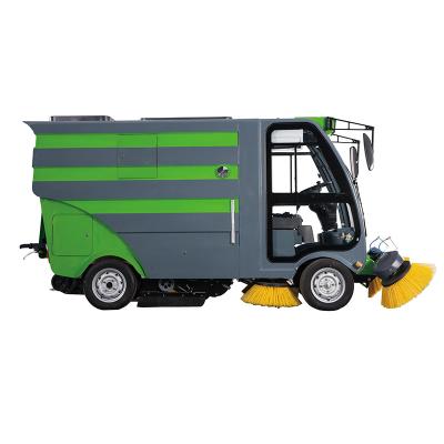 China Special Design Automatic Sweeper Machine Widely Used Four-Wheel Enclosed Cleaning Equipment for sale