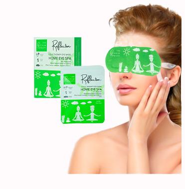 China 100% Natural Eye Mask Plant Anti-Wrinkle Soothing Cooling Eye Mask For Good Sleep for sale