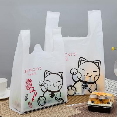 China Security Best Price Custom Logo Printed Personalized White Plastic Shopping Bags for sale