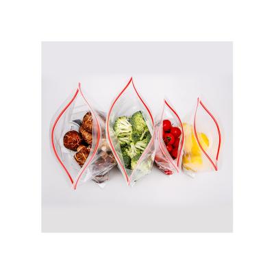 China Factory Wholesale Safety Printed Packaging Ziplock Plastic Bags For Food for sale