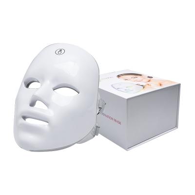 China Photon 7 Colors Anti Aging LED PDT Therapy Lightweight Anti Aging Mask for sale