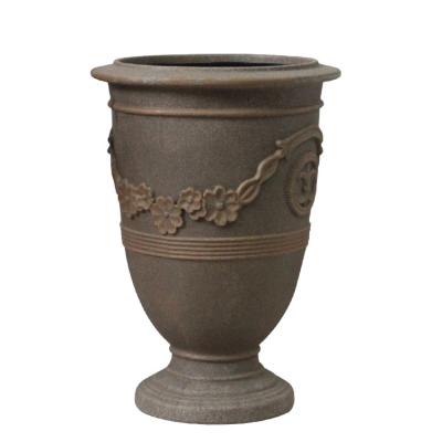 China Europe Square Plastic Vase Nursery Flower Pot Stands Designs Outdoor Planters Garden for sale