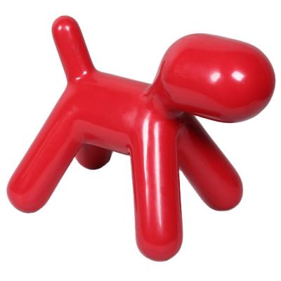 China High Quality LLDPE Rotomolding Decoration Cute Puppy Shown In Living Room for sale