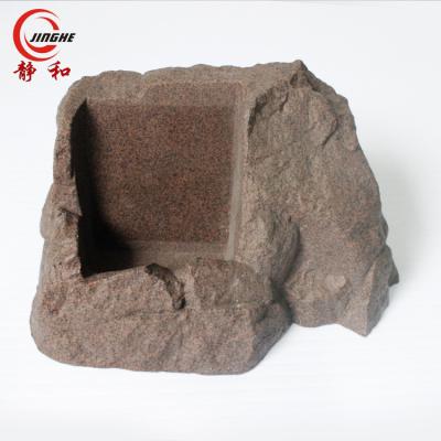 China High Quality Stone Factory Price Manufacturer Supplier Plastic Stone Crafts for sale