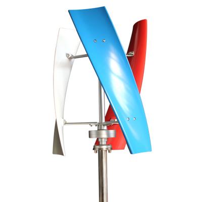 China Wind Power System Vertical Axis Wind Turbine Generator 5000w 24v Solar Hybrid System Vertical Wind Generator for sale