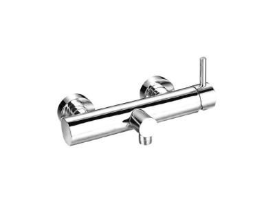 China Vertical Single Handle Shower Mixer Taps Chromed Shower Faucet 40mm Ceramic Cartridge for sale