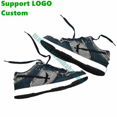 China Fashion Trend Dunks Original Custom Men's Basketball Shoes Custom Sb Heaven & Earth Cut Leather Sneakers for sale