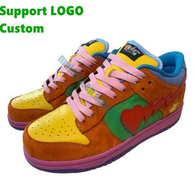 China Fashion trend high quality custom logo wholesale leather custom shoes mens sports casual shoes and shoes for sale