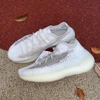 China New round good quality fashion color originals yeezy380 breathable running shoes sneakers for men and women for sale