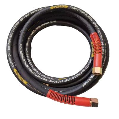 China 20M 6820PSI high pressure water hose with 2 wires for cleaner replacement hose 2SN hose & R2 for sale