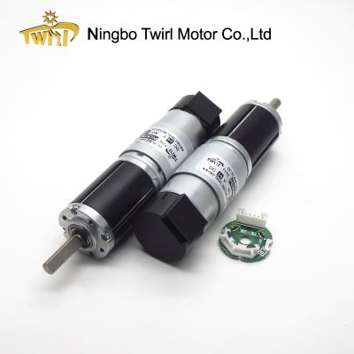 China Motor Factory PG28395 28mm Planetary Gear DC 12v 24v Totally Enclosed Gear Motor With Encoder for sale