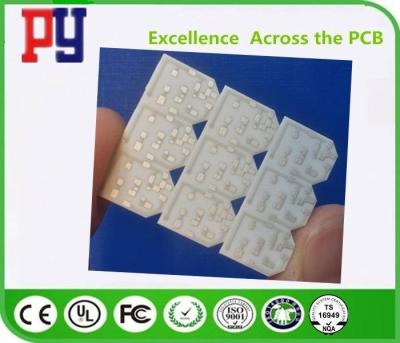 China Durable Rigid Flex PCB Fr4 LED PCB Board 1-3OZ Copper Thickness White Color for sale