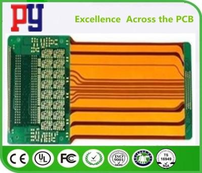 China Durable Rigid Flex PCB 4 Layer Polyimide Fr4 Base Material 4 MIL Hole Size for sale