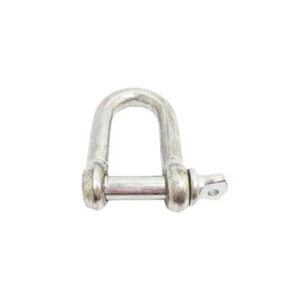 China 2022 Wholesale High Quality Marine Rigging Anchor Dee Shackle Zn Galvanized Zinc Plated Plated for sale