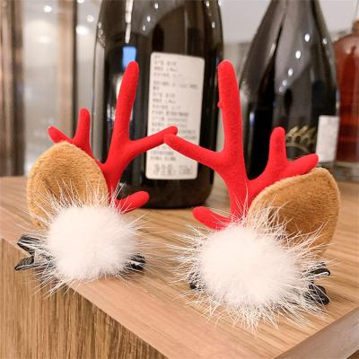 China Christmas Use Hairpin Rabbit Ears Antlers Headdress Girl Daily Hairpin Hair Accessories Adult Kids Hair Accessories for sale