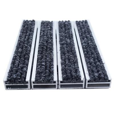 China Wear Resistant, Skid Proof and Dust Proof Washable Aluminum Floor Mat Entrance Rug Mat for sale