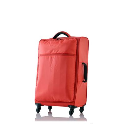 China 1.6 Kg Extra Lightweight Polyester Luggage Only In Ormi Luggage Factory for sale