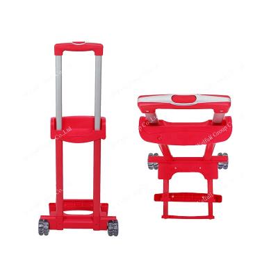 China Multi Parts Plastic Wheels Handle Bag Trolley Luggage Accessories for sale