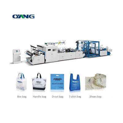 China Garment Shops ONL-XB700-800 Allwell Full Automatic PP Nonwoven Shopping Bag Making Machine Multifunction Nonwoven Bag Making Machine for sale