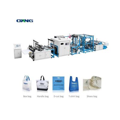 China ONL-XC700-800 Allwell Hotels Fully Automatic 3 in 1 Nonwoven Bag Making Machine with Handles Bag for sale