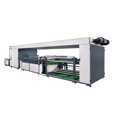 China Factory High Quality Single Color Roll To Roll Automatic Non Woven Screen Printing Machine for sale