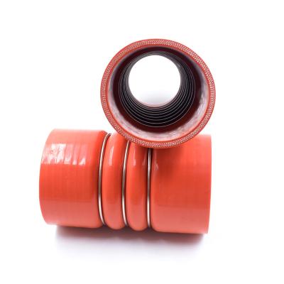 China YUTE High Temperature Resistant High Temperature Auto Use Radiator Hose Red Black Blue Kit For Volvo Truck for sale