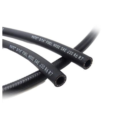 China 5/16 SAE J30R7 Synthetic Rubber High Temperature Synthetic Fuel Line Hose For Auto Parts for sale