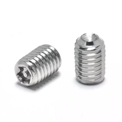 China Factory wholesale socket galvanized hex socket set screw din913 stainless steel grub screw for sale