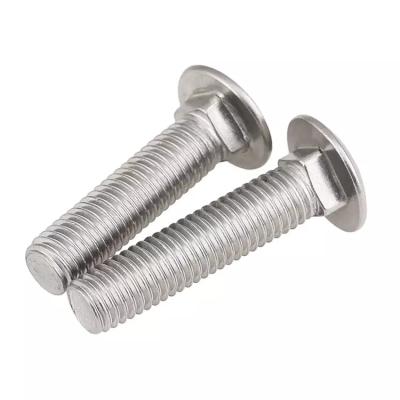 China Wholesale high quality stainless steel DIN603 carriage bolts m4 m14 hardened carriage bolt best grade for sale