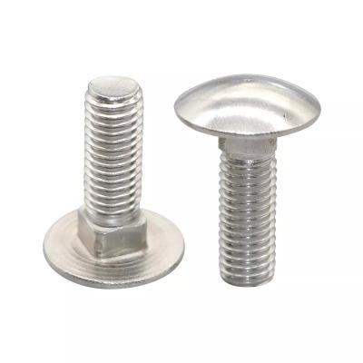 China Factory sale stainless steel carriage bolts m4 m14 custom high grade 8.8 hardened carriage bolt 10.9 per DIN603 for sale