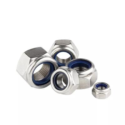 China Wholesale Heavy Industry Hexagon Self Locking Bolt And Nut M5 M6 High Grade Galvanized Fasteners Galvanized Bolts Hex Nuts for sale